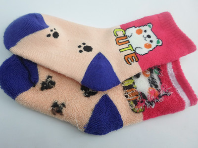 冬季拉毛童襪3-10歲全棉加厚 毛圈兒毛巾童襪卡通拉毛襪 批發清倉 圖片_高清大圖 